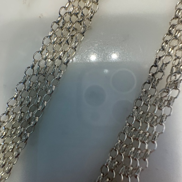 Long Silver Earrings - Picture 3 of 5